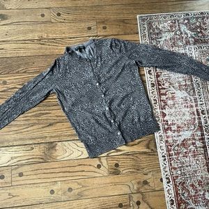Banana Republic Snakeskin Cardigan